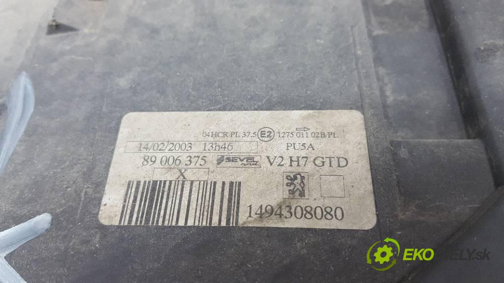PEUGEOT 807  2005 94KW      2179 Svetlomet ľavy  (Ostatné)