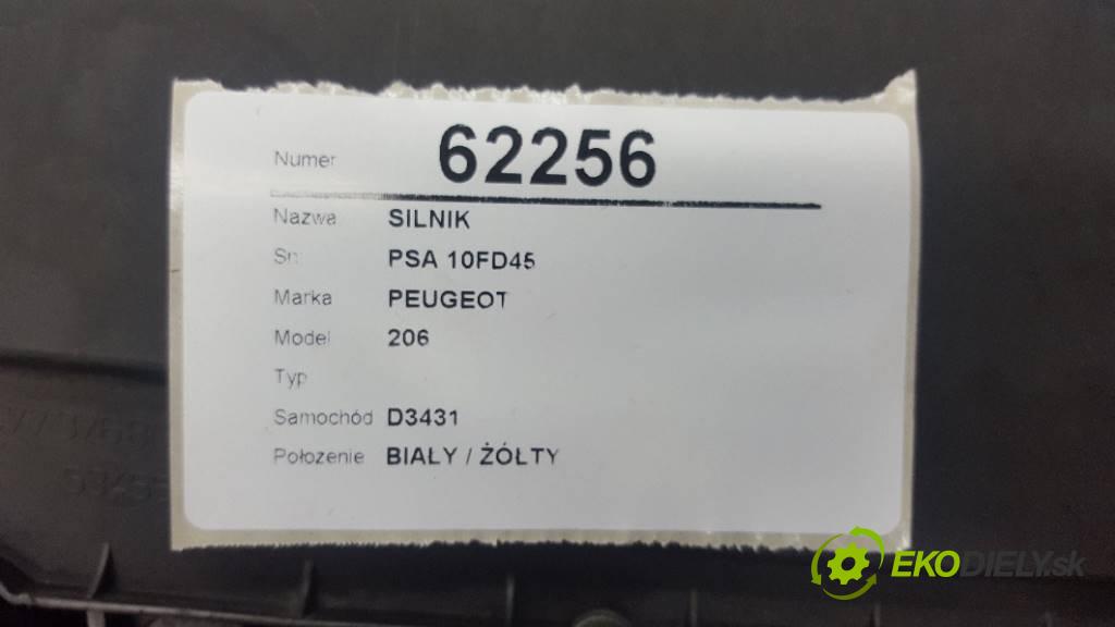 PEUGEOT 206  2004 50KW      1398 motor PSA 10FD45 (Motory (kompletní))