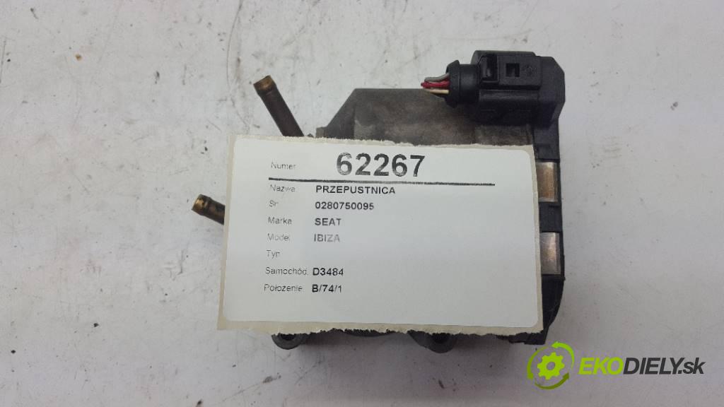 SEAT IBIZA  2000 44KW       1390 Škrtiaca klapka 0280750095 (Škrtiace klapky)