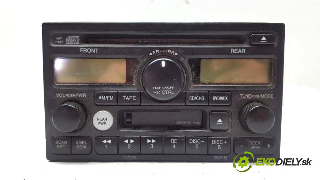 HONDA ODYSSEY   2002 176KW            3471 RADIO  (Audio zariadenia)
