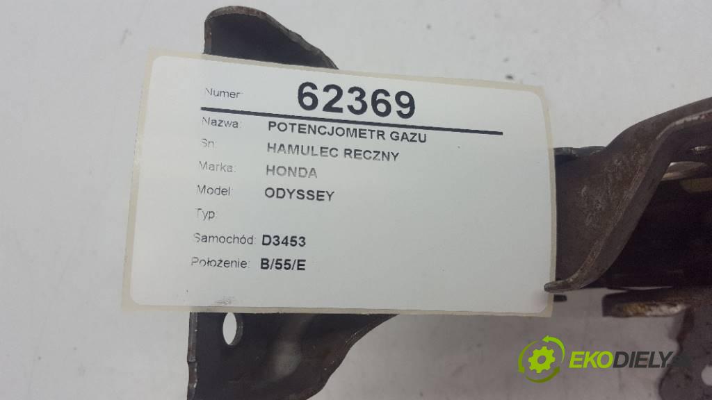 HONDA ODYSSEY   2002 176KW        3471 Potenciometer plynového pedálu HAMULEC RECZNY (Pedále)