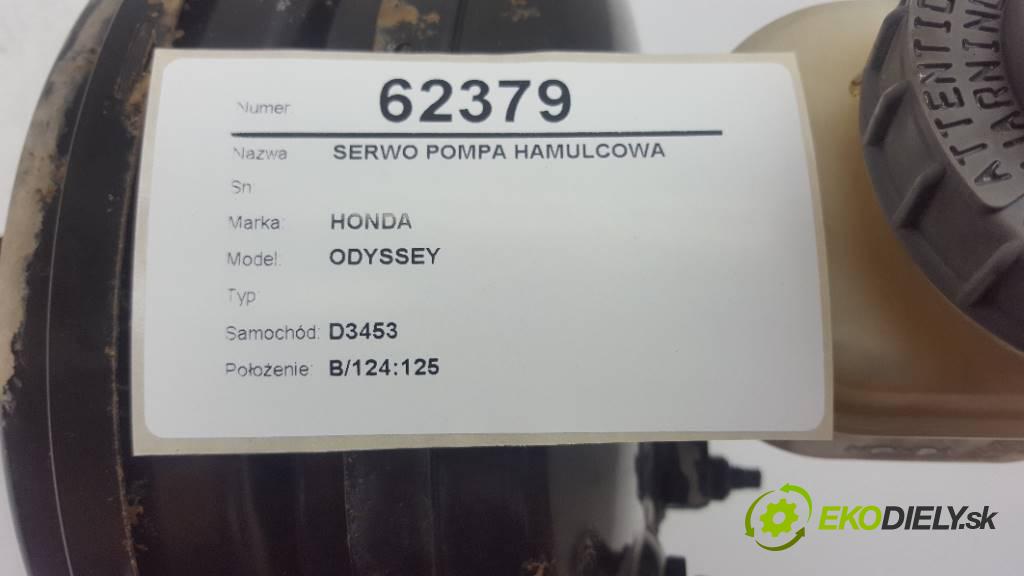 HONDA ODYSSEY   2002 176KW       3471 Posilovač Pumpa brzdová  (Posilňovače bŕzd)