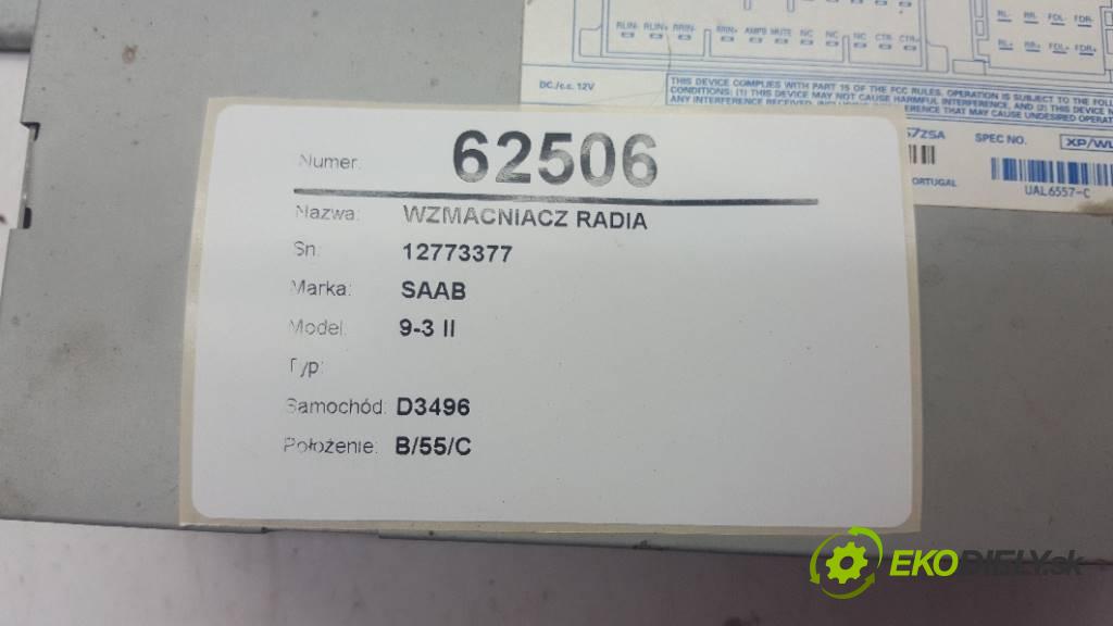 SAAB 9-3 II  2007 110KW      1910 zesilovač radia 12773377 (Zesilovače)