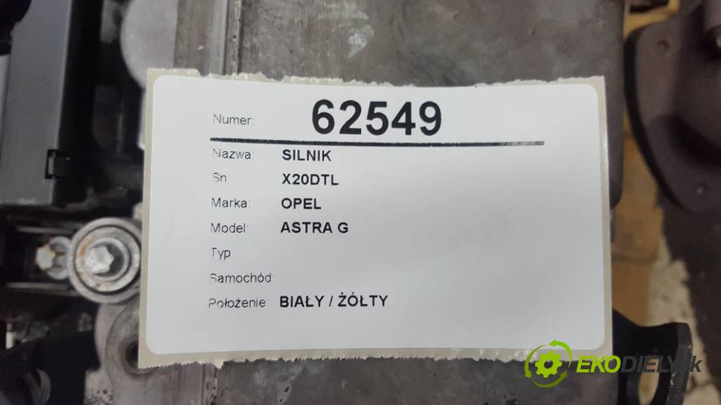 OPEL ASTRA G            motor X20DTL (Motory (kompletní))