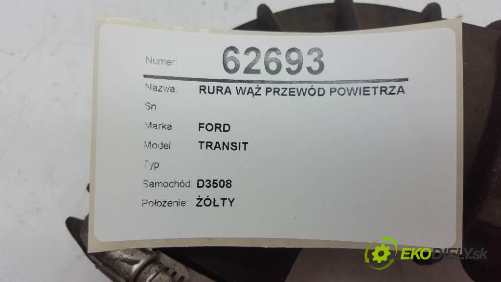 FORD TRANSIT  2003 66kW      2298 Rúra hadice trubka vzduchu  (Hadice chlazení vzduchu)