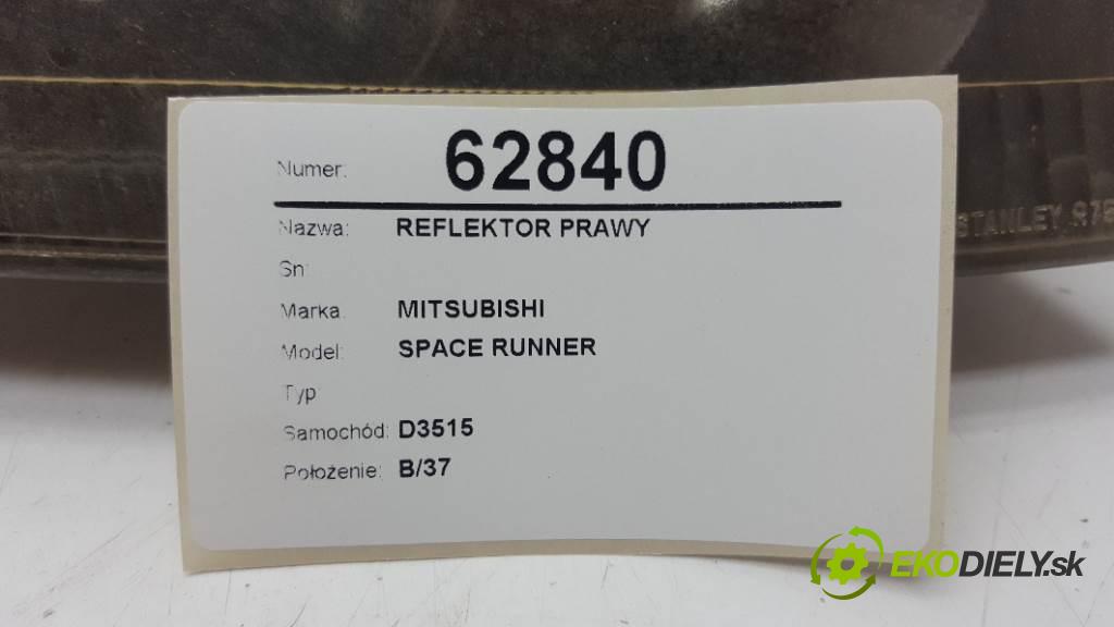 MITSUBISHI SPACE RUNNER  1999 110kW           2351 Svetlomet pravy  (Pravé)