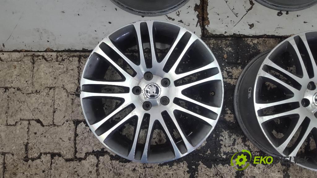 SKODA SUPERB   2009 260 kW           3597 disk KOMPLET 71/2Jx18H2 ET46  5X112  2 DO PROSTOWANIA (Hliníkové)