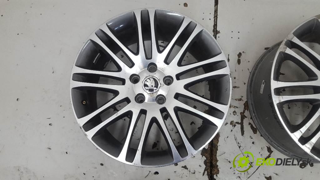 SKODA SUPERB   2009 260 kW           3597 disk KOMPLET 71/2Jx18H2 ET46  5X112  2 DO PROSTOWANIA (Hliníkové)