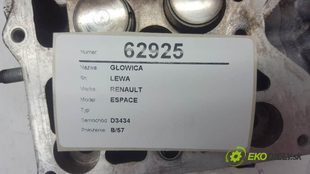 RENAULT ESPACE  2004 130kW       2958 Hlava valcov LEWA (Hlavy valcov)