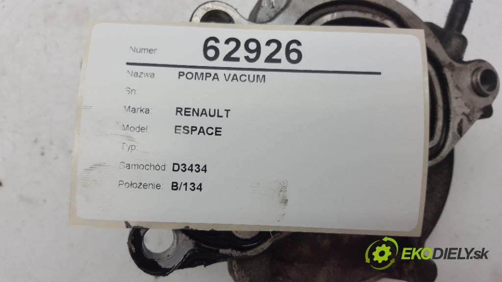 RENAULT ESPACE  2004 130kW       2958 pumpa vakuová
