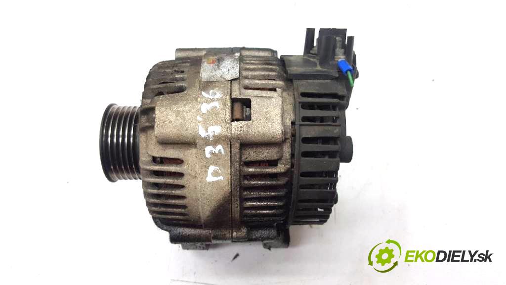 PEUGEOT 206 1999 44kW 1124 Alternátor (Alternátory) EkoDiely.sk