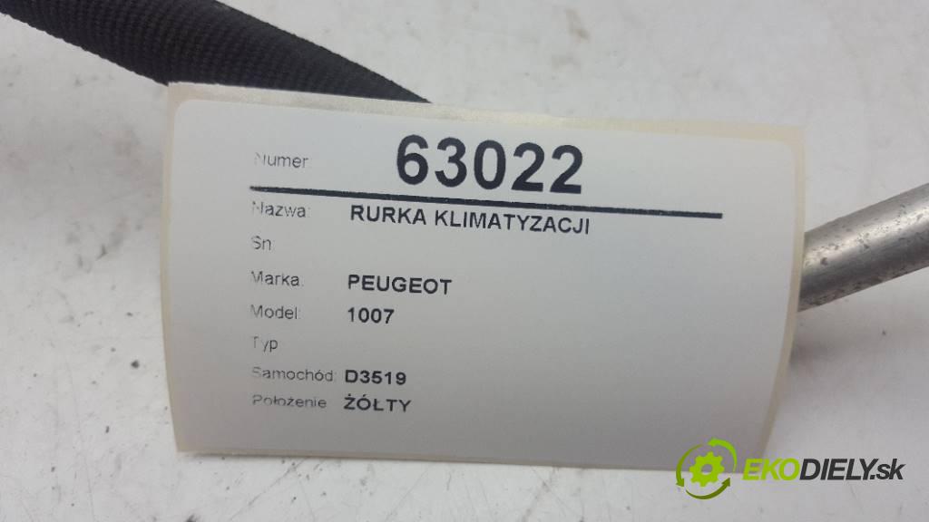 PEUGEOT 1007  2006 54kW           1360 rúrka klimatizácie  (Rúrky klimatizácie)