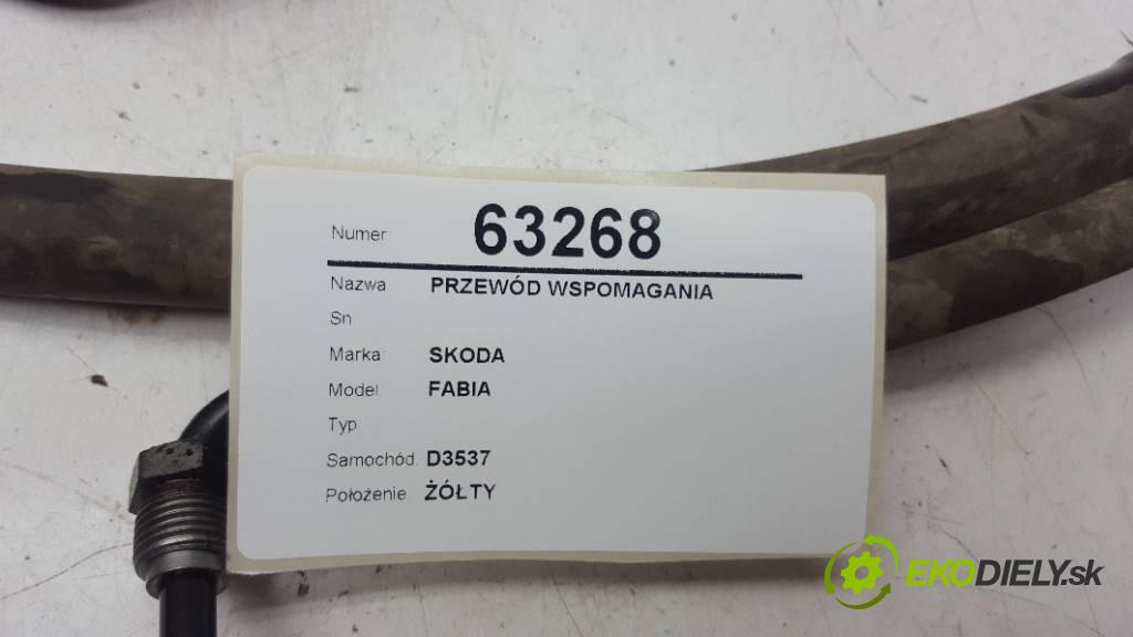 SKODA FABIA  2013 63kW            1390 Rúrka servočerpadlo