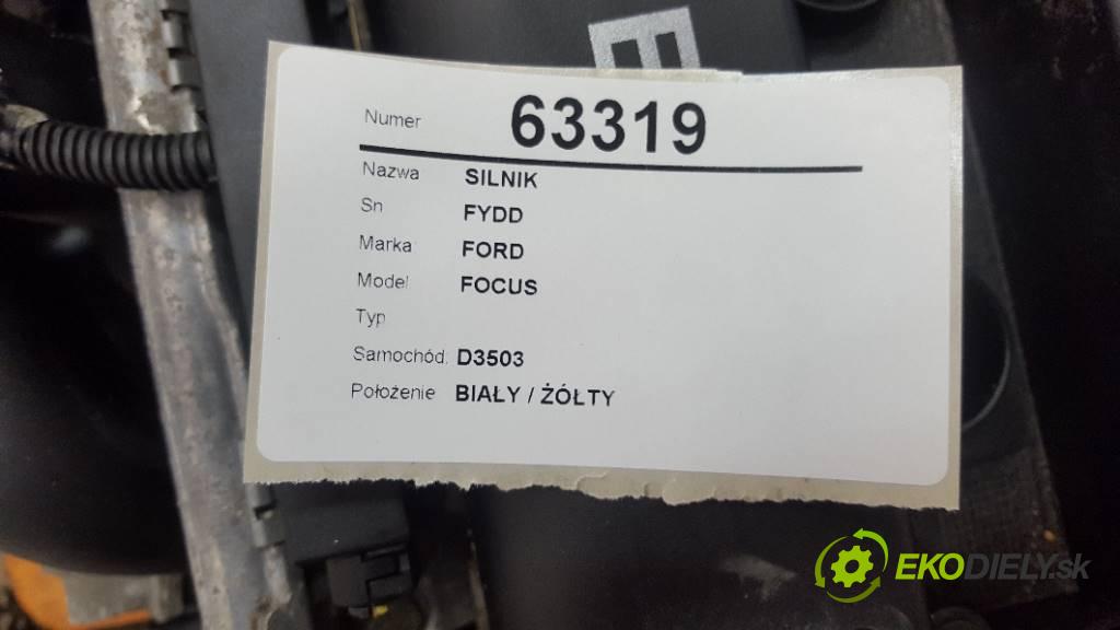 FORD FOCUS   2001 74 kW        1596 motor FYDD (Motory (kompletní))