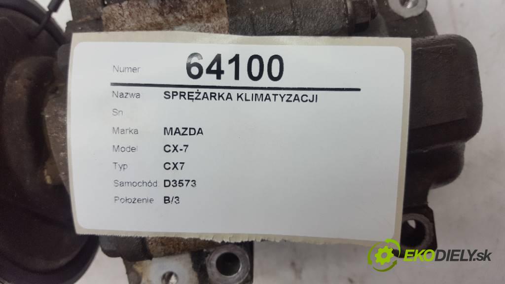 MAZDA CX-7 CX7 2008 260 kW CX7 2261 kompresor klimatizace  (Kompresory)