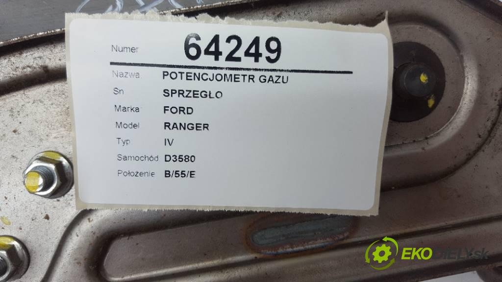FORD RANGER IV 2012 150 kW IV 2198,00 Potenciometer plynového pedálu SPRZEGŁO (Pedále)