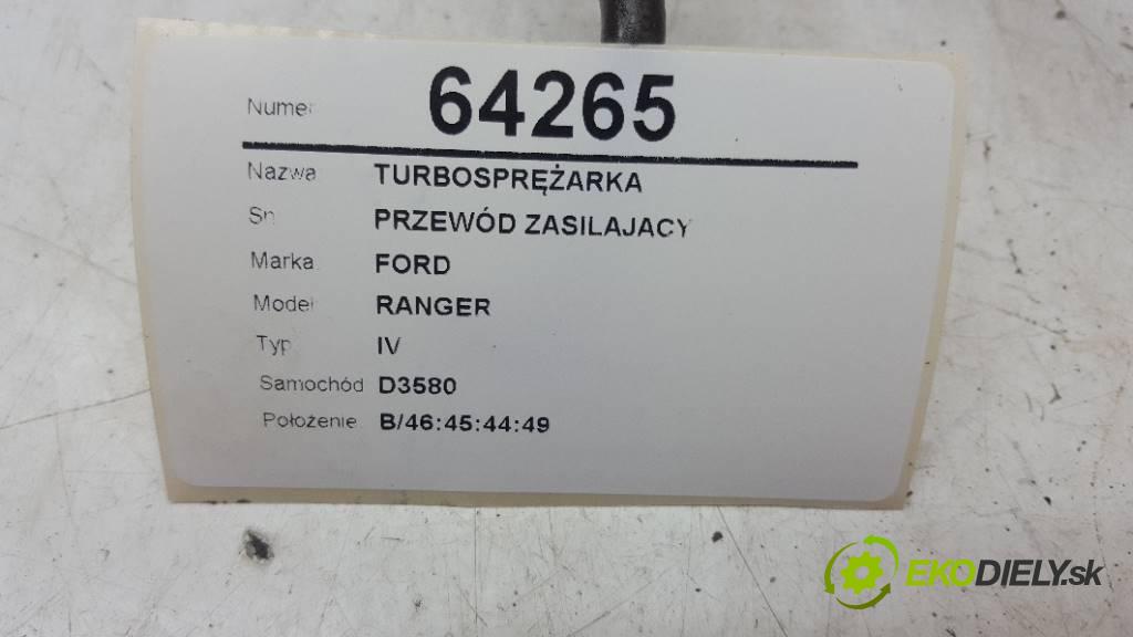FORD RANGER IV 2012 150 kW IV 2198,00 Turbodúchadlo,turbo PRZEWÓD ZASILAJACY (Turbodúchadlá (kompletné))