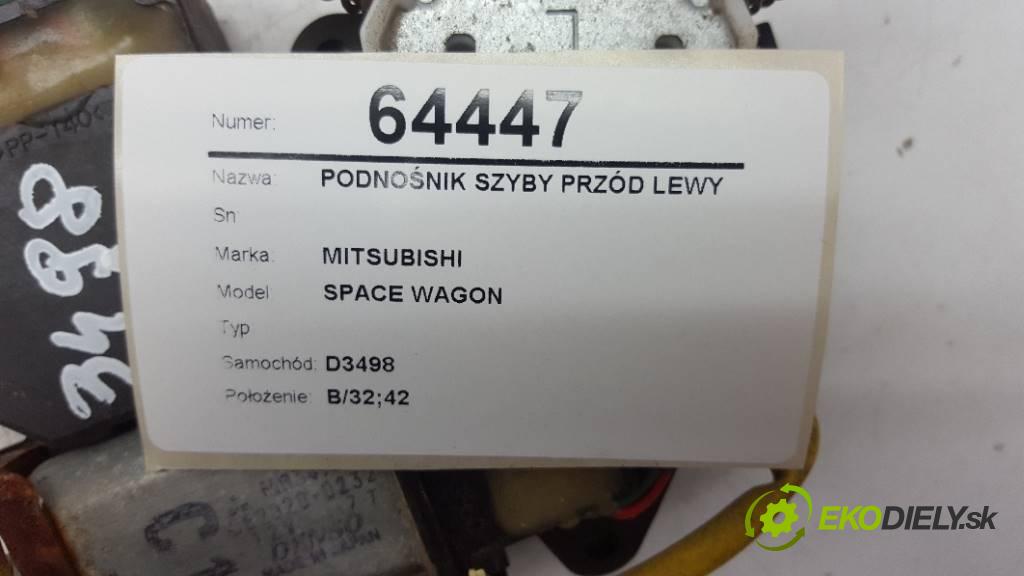MITSUBISHI SPACE WAGON  1998 110kW           2351 mechanismus okna přední část levý