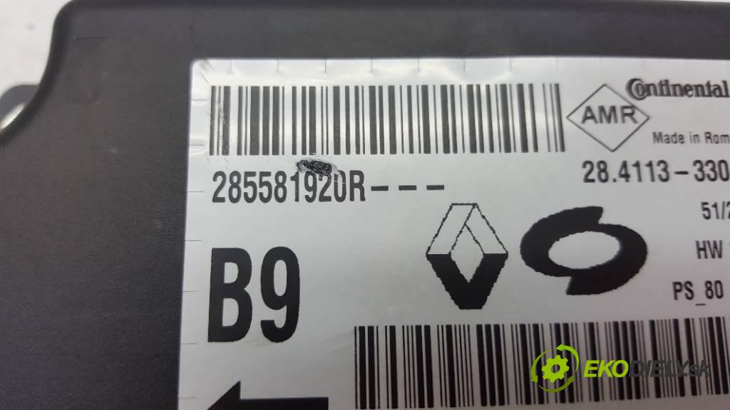 RENAULT FLUENCE LIFT 2013 81kW LIFT 1461 senzor airbag USZKODZONY 285581920R (Snímače)