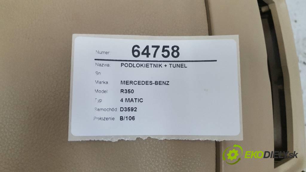 MERCEDES-BENZ R350 4 MATIC 2007 200kW 4 MATIC 3498 Lakťová opierka + Tunel