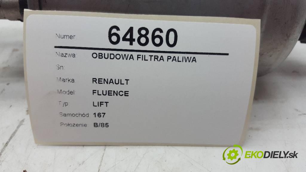 RENAULT FLUENCE LIFT 2013 81kW LIFT 1461 Obal filtra paliva
