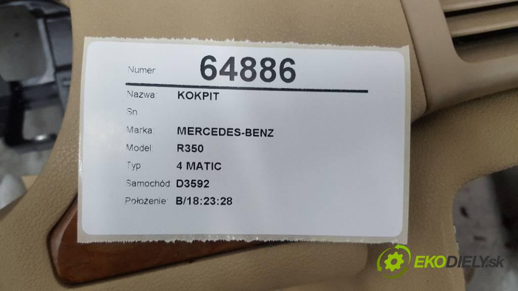 MERCEDES-BENZ R350 4 MATIC 2007 200kW 4 MATIC 3498 palubní doska  (Palubní desky)