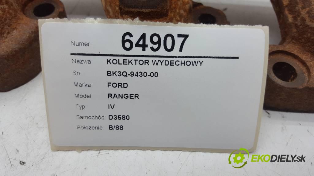 FORD RANGER IV 2012 150 kW IV 2198,00 potrubí VYČERPAT: BK3Q-9430-00 (Výfukové potrubí)