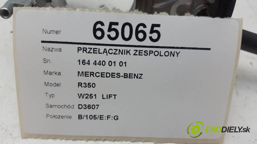 MERCEDES-BENZ R350 W251  LIFT 2010 195kW W251  LIFT 2987 Prepínač kombinovaný 164 440 01 01  (Prepínače, spínače, tlačidlá a ovládače kúrenia)