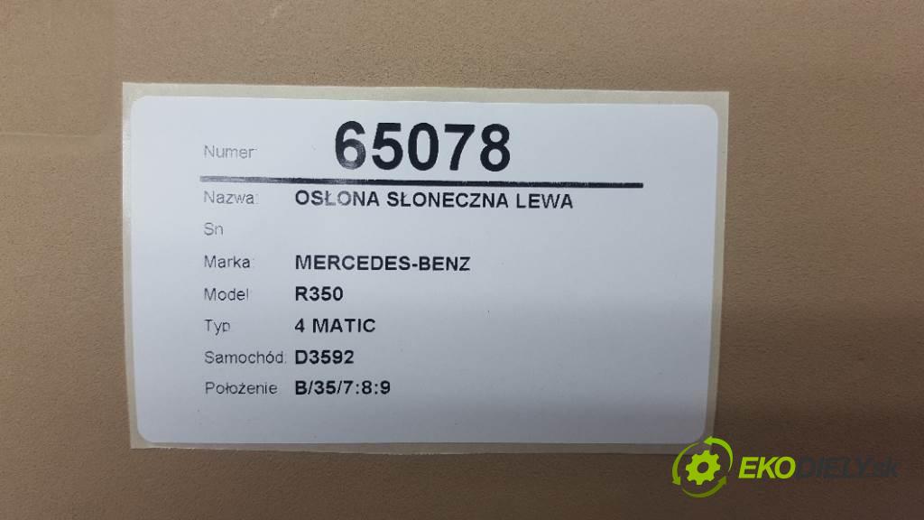 MERCEDES-BENZ R350 4 MATIC 2007 200kW 4 MATIC 3498 Clona SLUNNÝ: ľavá strana