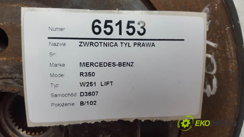 MERCEDES-BENZ R350 W251  LIFT 2010 195kW W251  LIFT 2987 náboj zad pravá