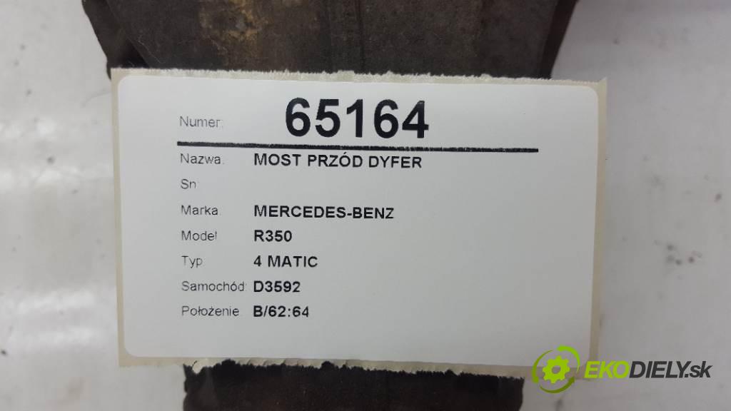 MERCEDES-BENZ R350 4 MATIC 2007 200kW 4 MATIC 3498 Most přední část diferenciál  (Přední)