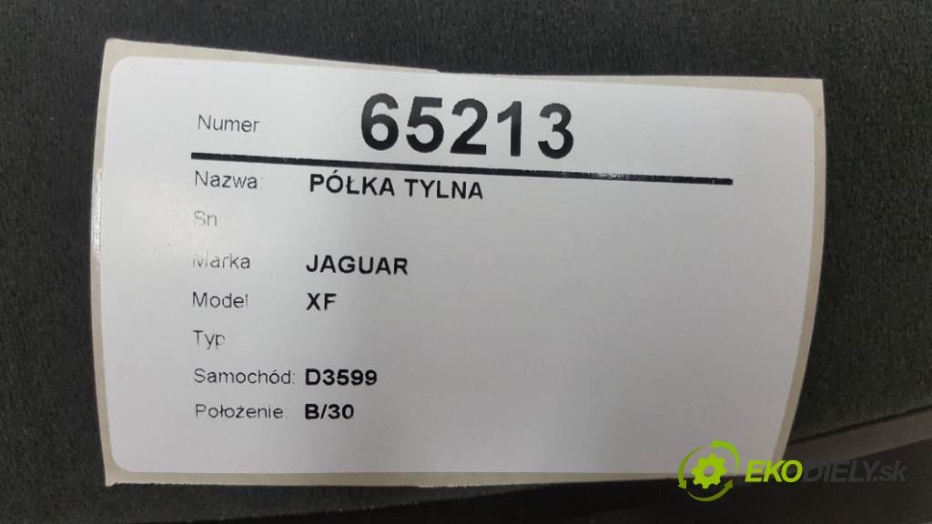 JAGUAR XF   2010 202kW           2993 Pláto zadná  (Pláta zadné)