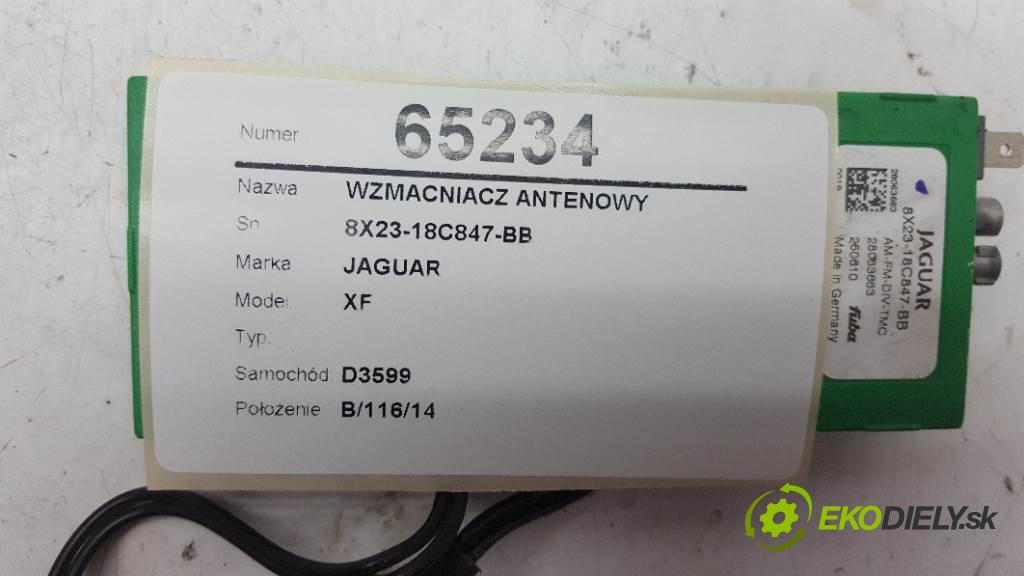 JAGUAR XF   2010 202kW         2993 Zosilňovač Antenní: 8X23-18C847-BB (Zosilňovače)