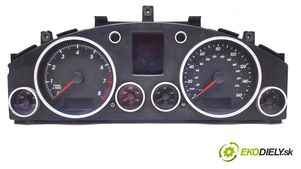 VOLKSWAGEN TOUAREG  2003 162kW     3189 prístrojovka 7L6920970D (Přístrojové desky, displeje)