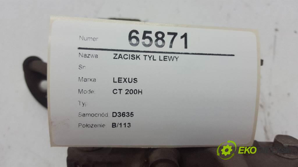 LEXUS CT 200H   2014 73kW   1798 Brzdič strmeň zad ľavy  (Ostatné)