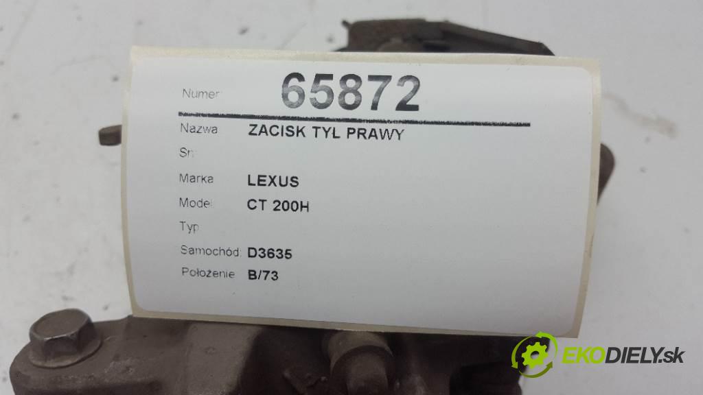 LEXUS CT 200H   2014 73kW   1798 Brzdič strmeň zad pravy  (Ostatné)