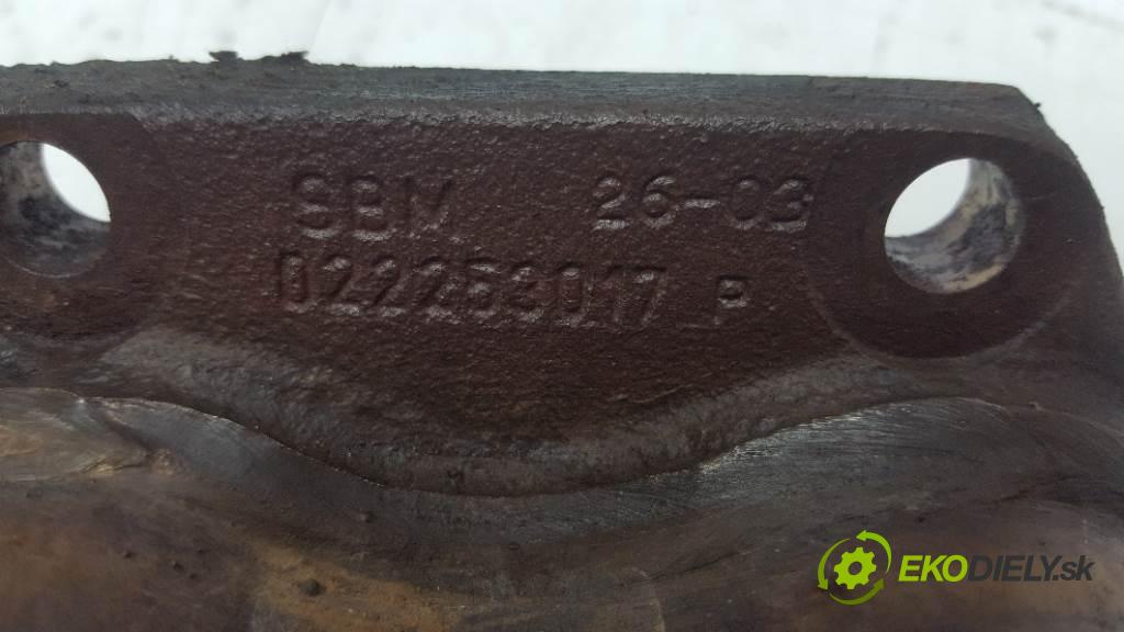 VOLKSWAGEN TOUAREG  2003 162kW    3189 potrubí VYČERPAT: 022259017 P (Výfukové potrubí)