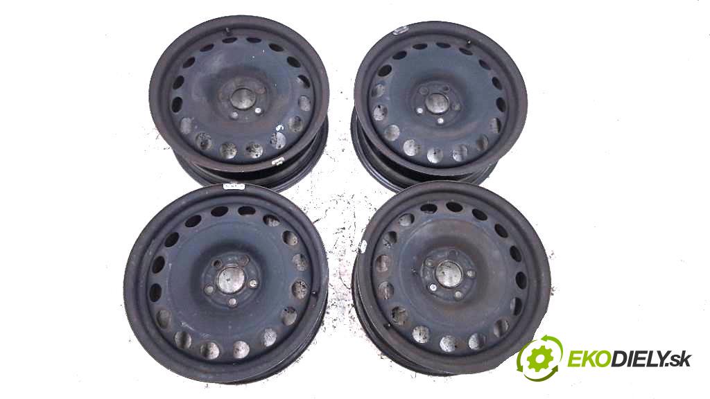 VOLKSWAGEN GOLF  2020 74kW   1896 disk OCEL: KOMPLET 61/2Jx16H2 ET42 5X100