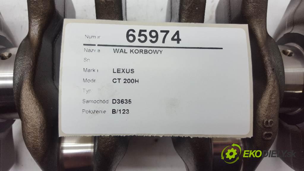 LEXUS CT 200H   2014 73kW   1798 Kardaň, hriadeľ KLIKA:  (Ostatné)