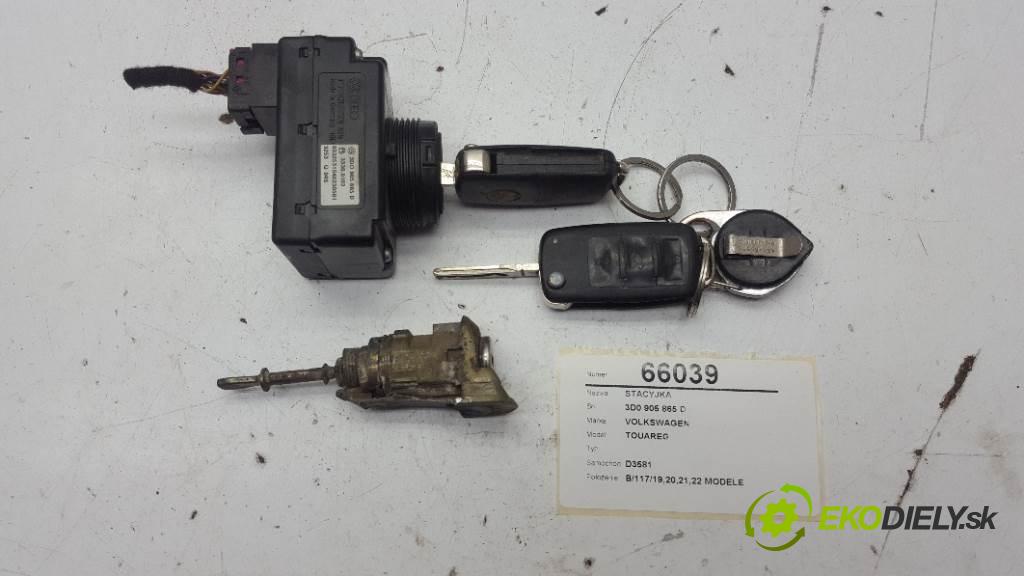VOLKSWAGEN TOUAREG  2003 162kW   3189 spinačka 3D0 905 865 D (Spínacie skrinky a kľúče)
