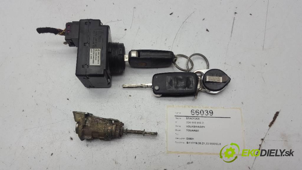 VOLKSWAGEN TOUAREG  2003 162kW   3189 spinačka 3D0 905 865 D (Spínacie skrinky a kľúče)
