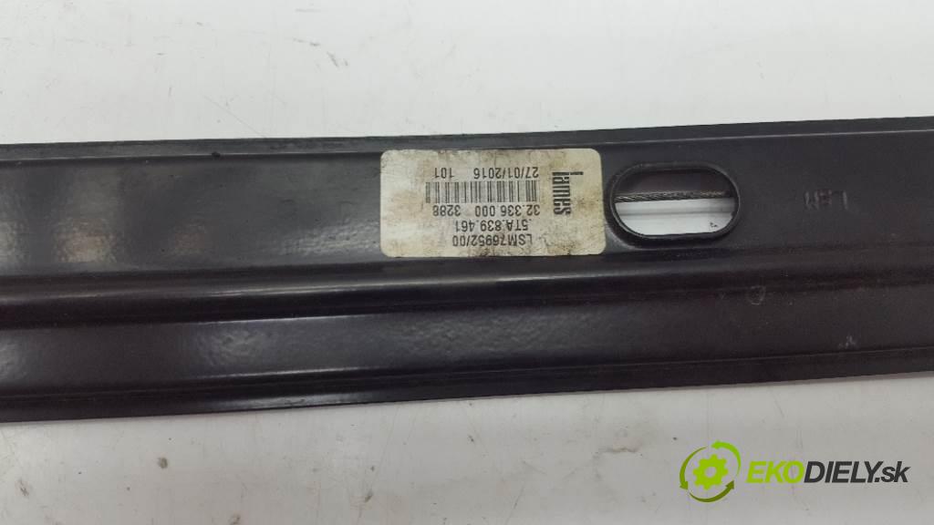 VOLKSWAGEN TOURAN    III  mechanismus okna zadní část levý 5TA839461