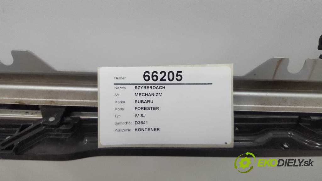 SUBARU FORESTER IV SJ 2013 108kW IV SJ 1998 střešní okno MECHANIZM (Okna karoserie)