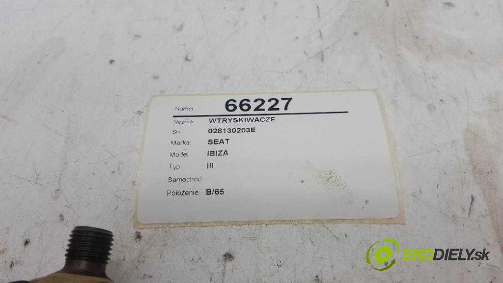 SEAT IBIZA    III  Vstrekovacie ventily 028130203E (Vstrekovacie ventily)