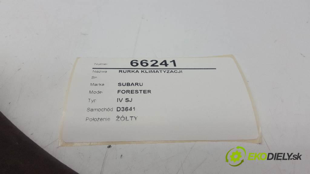 SUBARU FORESTER IV SJ 2013 108kW IV SJ 1998 rúrka klimatizácie  (Rúrky klimatizácie)