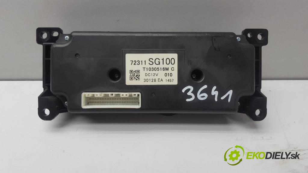 SUBARU FORESTER IV SJ 2013 108kW IV SJ 1998 Panel ovládania kúrenia 72311SG100 T1030516M (Prepínače, spínače, tlačidlá a ovládače kúrenia)