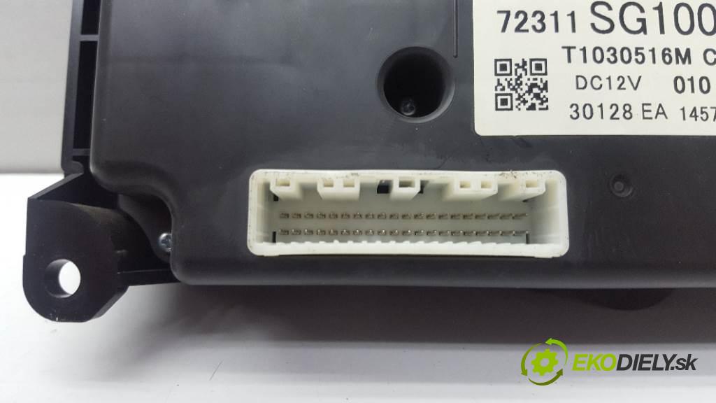 SUBARU FORESTER IV SJ 2013 108kW IV SJ 1998 Panel ovládania kúrenia 72311SG100 T1030516M (Prepínače, spínače, tlačidlá a ovládače kúrenia)