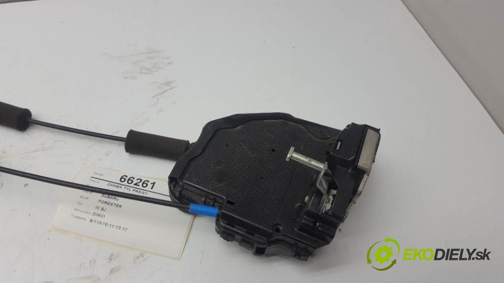 SUBARU FORESTER IV SJ 2013 108kW IV SJ 1998 zámok zadní část pravý