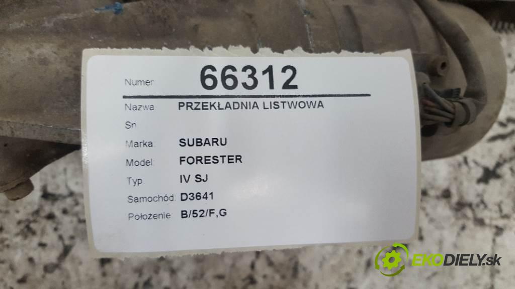 SUBARU FORESTER IV SJ 2013 108kW IV SJ 1998 riadenie  (Riadenia)