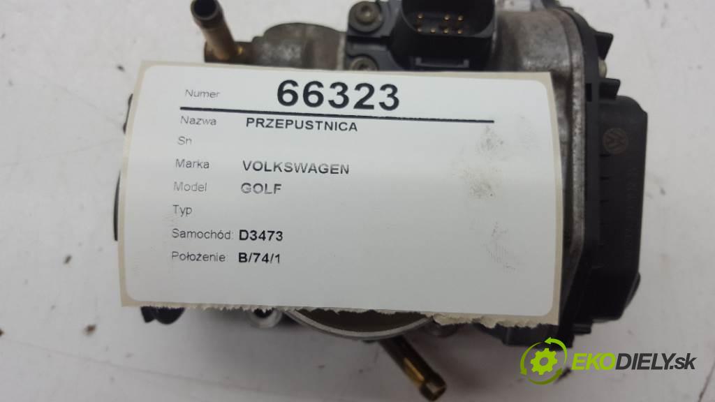 VOLKSWAGEN GOLF  2002 55kW   1390 Škrtiaca klapka  (Škrtiace klapky)